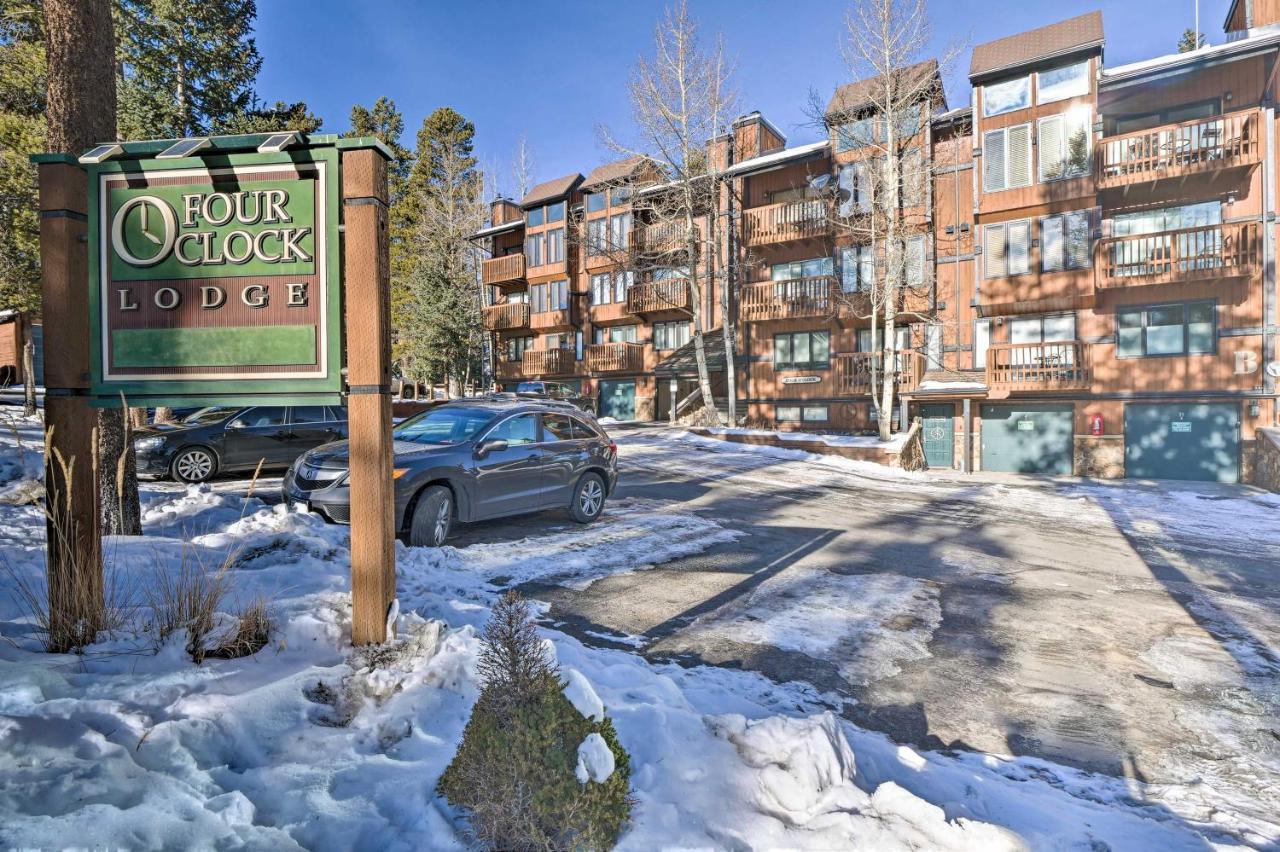Ski-In Breck Condo Walk To Shops And Restaurants! Брекенридж Экстерьер фото